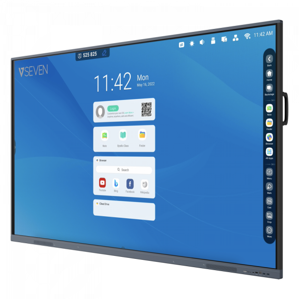 Alternative view of V7 - 75" 4K Interactive Display for Modern Classrooms | IFP7502-V7PRO