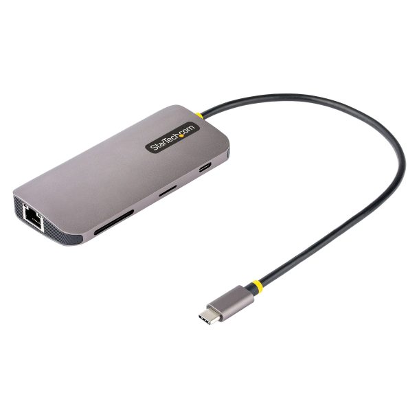 Alternative view of StarTech 115B-USBC-MULTIPORT Notebook Dock/Port Replicator Wired USB 3.2 Gen 1 (3.1 Gen 1) Type-C Grey