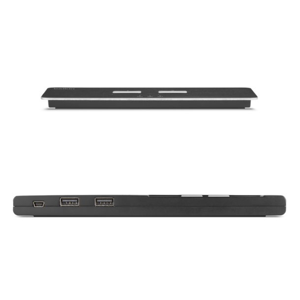 Alternative view of Belkin 2-Port Dual Head Modular Secure KVM Switch Base Unit, PP4.0 W/ Remote | F1DN202MOD-BA-4