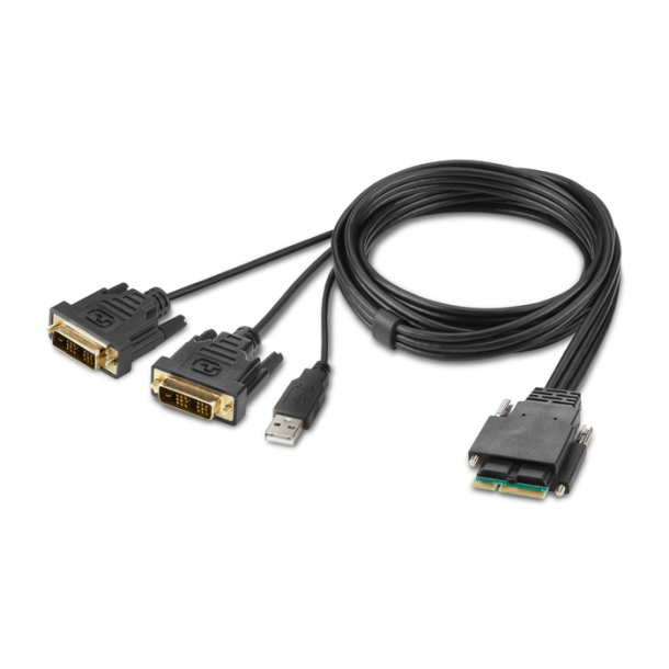 Alternative view of Belkin 2-Port Dual Head DVI Modular Secure KVM Switch PP4.0 W/ Remote | F1DN202MOD-DD-4