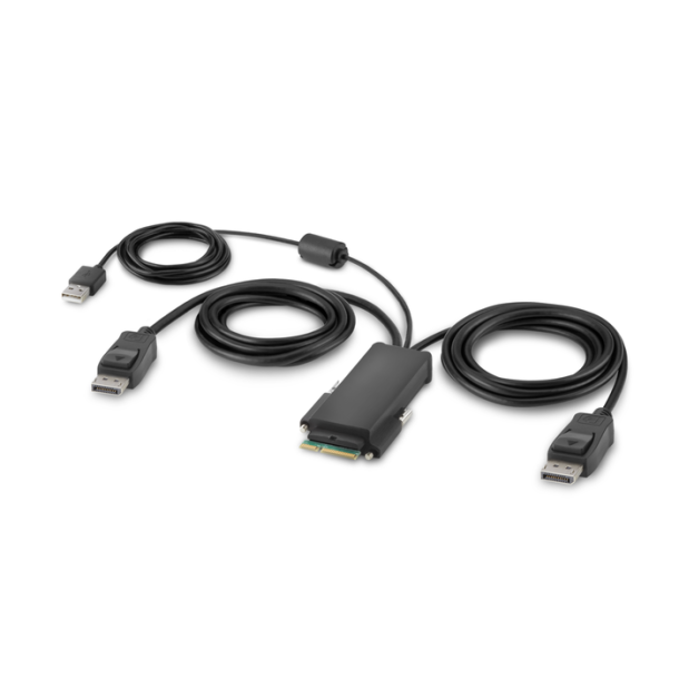 Alternative view of Belkin 2-Port Dual Head DP Modular Secure KVM Switch PP4.0 W/ Remote | F1DN202MOD-PP-4