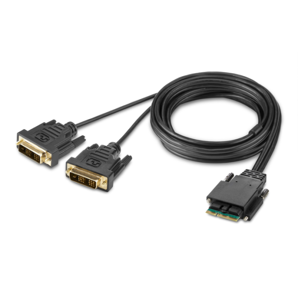 Alternative view of Belkin 4-Port Dual Head DVI Modular Secure KVM Switch PP4.0 W/ Remote | F1DN204MOD-DD-4