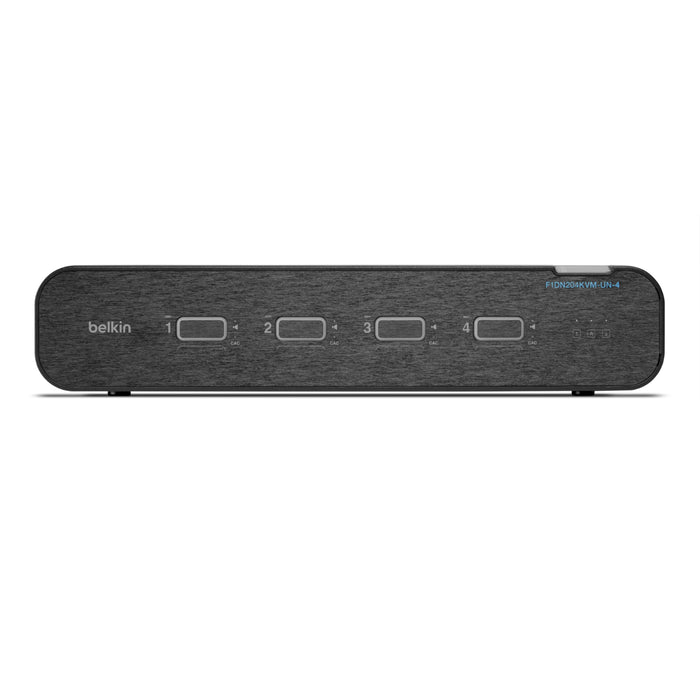 Belkin Universal 2nd Gen Secure KVM Switch, 4-Port Dual Head w/ CAC | F1DN204KVM-UN-4 - Image 3