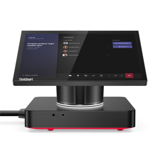 Alternative view of Lenovo ThinkSmart Hub Intel Core i5 1920x1200 Pixels Touchscreen 16 GB DDR4-SDRAM 256 GB SSD Wi-Fi Black Zoom - All in One Meeting-Room-Device