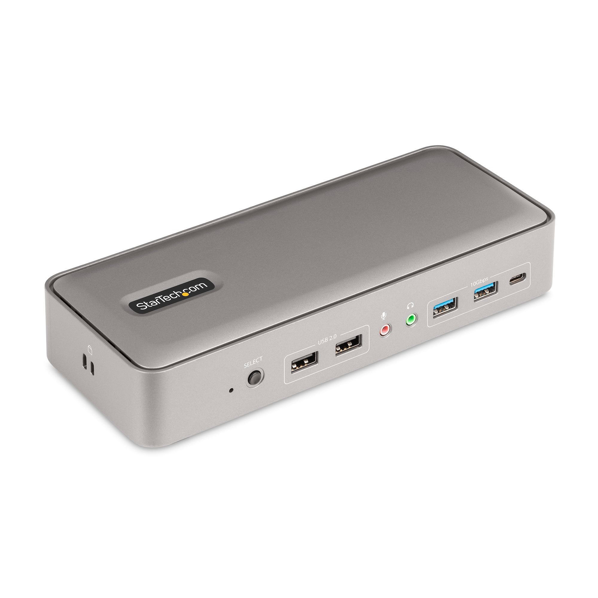 StarTech Dual-Laptop USB-C KVM Docking Station, Dual Monitor 4K 60Hz DisplayPort Dock | 129UE-USBC-KVM-DOCK - Image 4