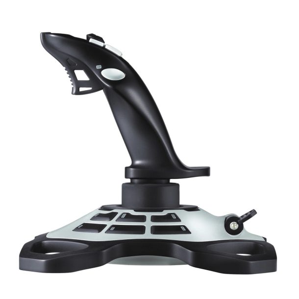 Logitech G Extreme 3D PRO, Joystick, PC, Digital, Wired, USB 2.0, Black, White | 942-000031