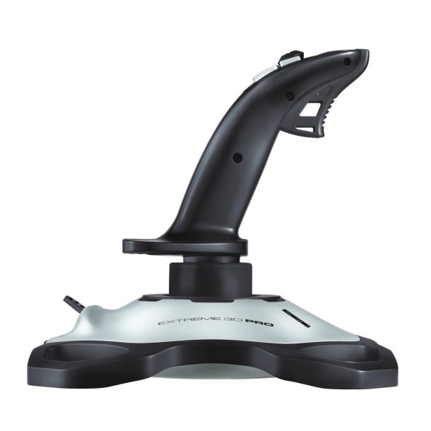 Alternative view of Logitech G Extreme 3D PRO, Joystick, PC, Digital, Wired, USB 2.0, Black, White | 942-000031