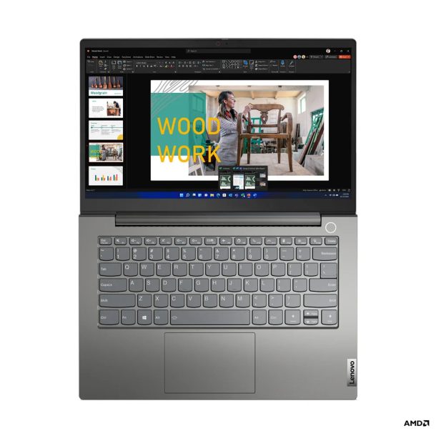 Alternative view of Lenovo ThinkBook 14 G4 ABA 21DK0005UK 35.6 cm (14") AMD Ryzen 7 5825U 512 GB SSD 16 GB Ram Notebook
