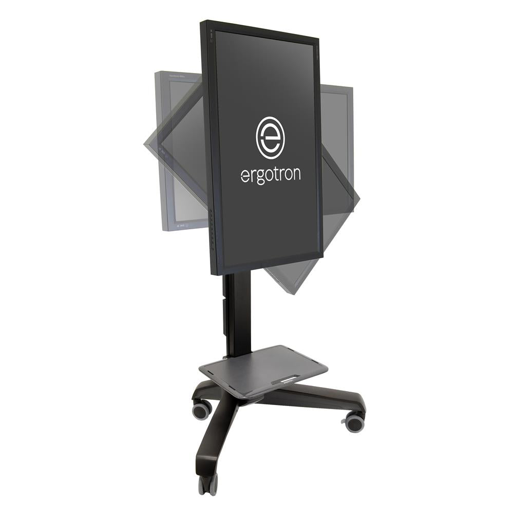 Ergotron Neo-Flex® Mobile MediaCenter UHD - Capacity 40.8–54.4 kg | 24-192-085