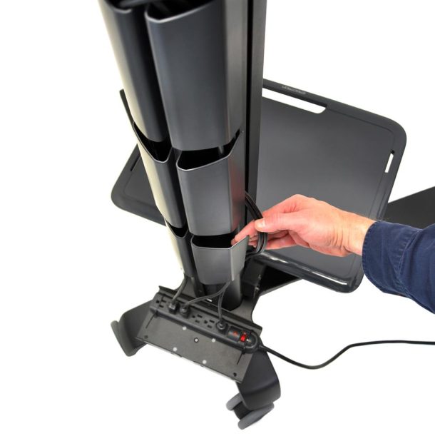 Alternative view of Ergotron Neo-Flex® Mobile MediaCenter VHD - Capacity 22.7–40.8 kg | 24-191-085