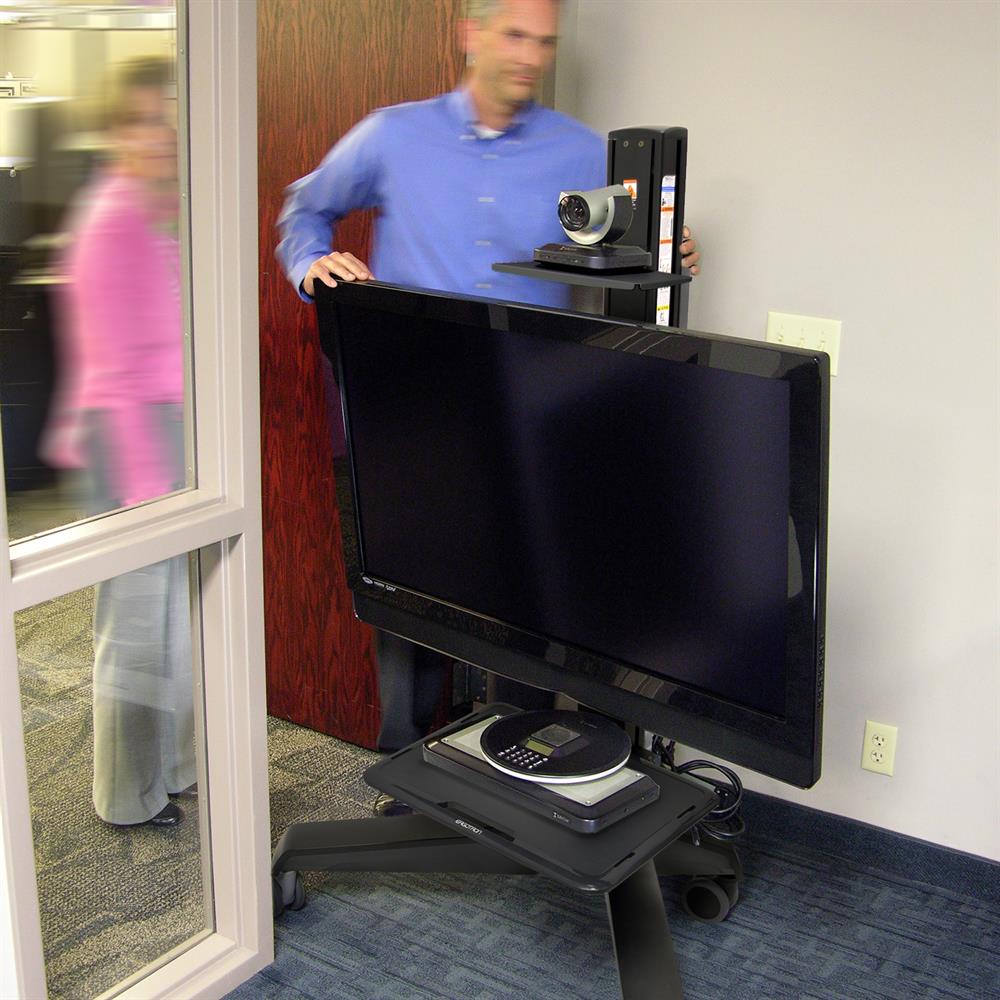 Ergotron Neo-Flex® Mobile MediaCenter UHD - Capacity 40.8–54.4 kg | 24-192-085 - Image 4