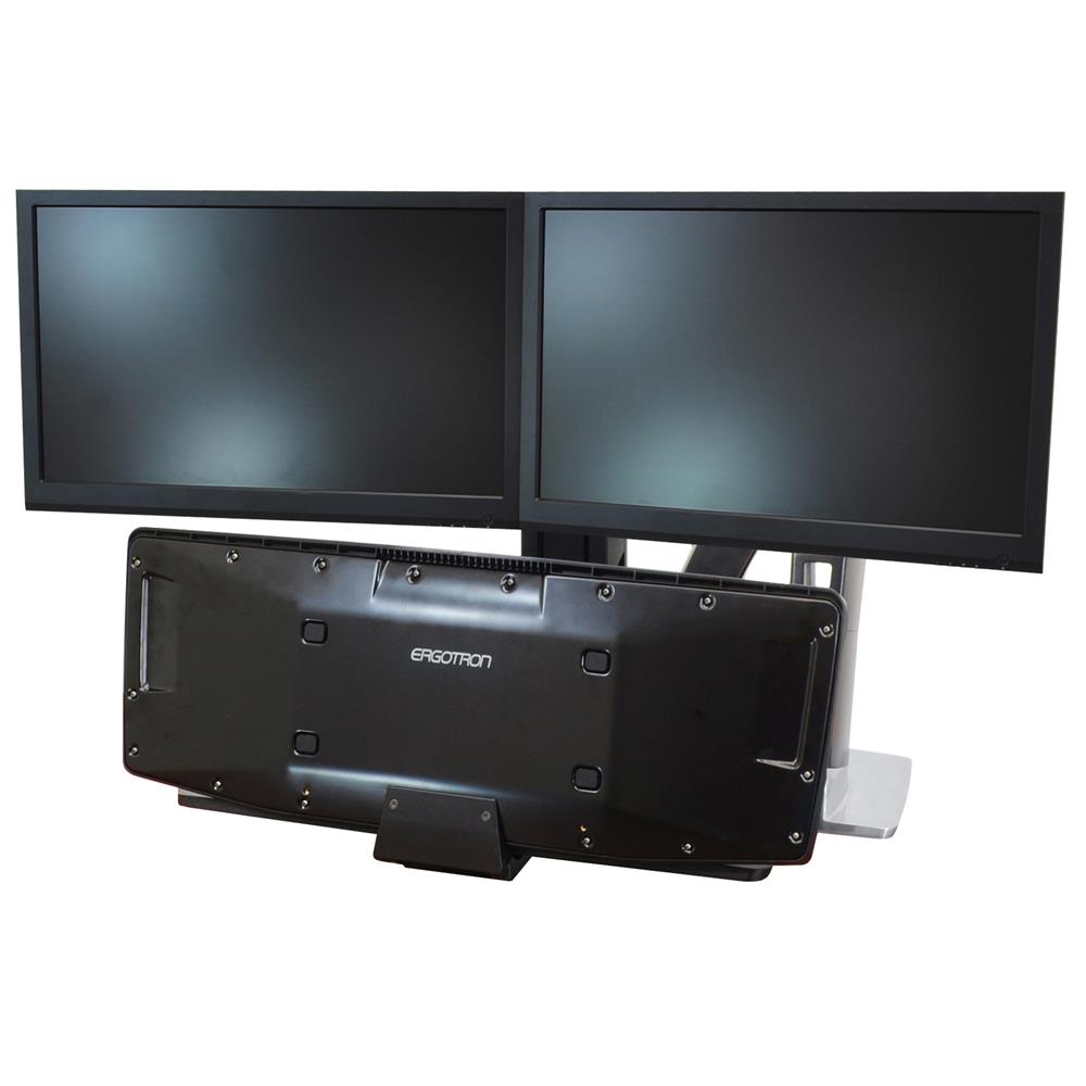 Ergotron 24-316-026 WorkFit-A, Dual Workstation with Worksurface | Sit-Stand Desk Arm - Image 2