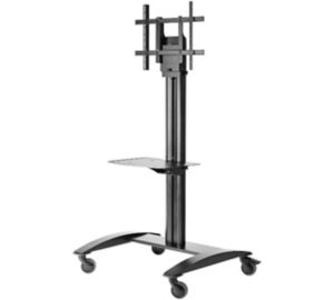 Peerless SR575M Multimedia Cart: Versatile Flat Panel Stand for Dynamic Presentations - Image 2