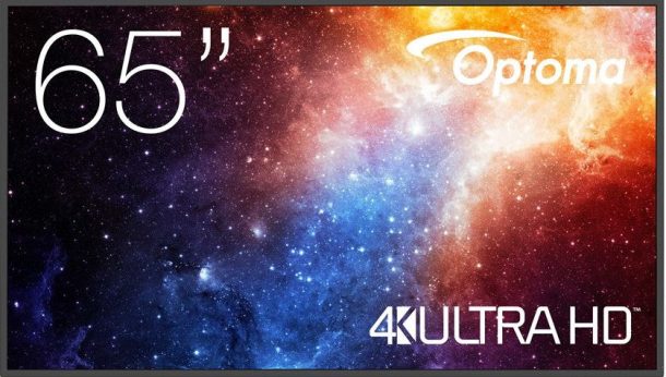 Alternative view of Optoma N-Series / N3651K 65" 4K Ultra HD Professional Digital Signage Displays
