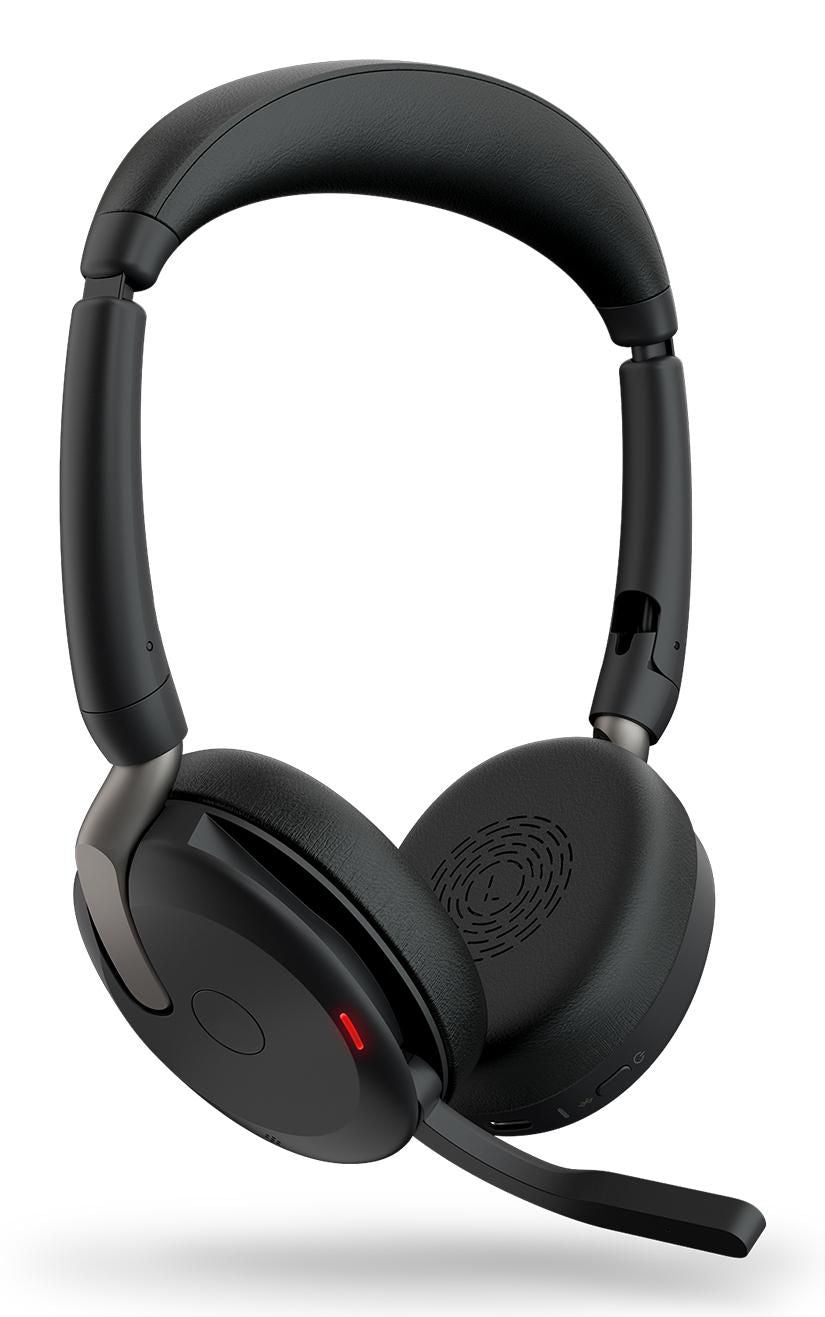 Jabra Evolve2 65 Flex Wireless On-ear Stereo Headset | 26699-989-999 - Image 3