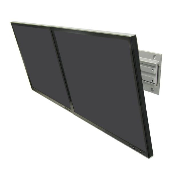 Alternative view of Ergotron 24" Neo-Flex® Dual Monitor Wall Mount | 28-514-800