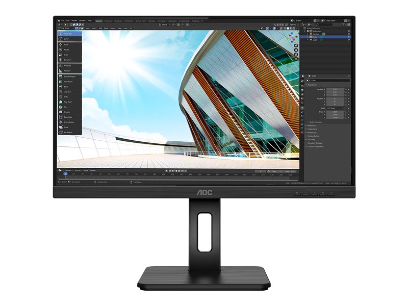 AOC 27" IPS 4MS 60Hz Desktop Monitor | U27P2 - Image 6