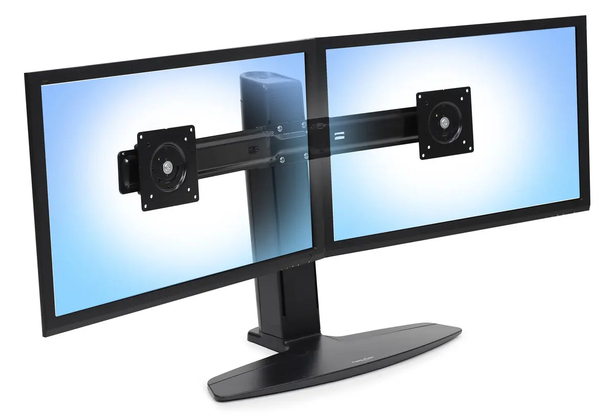 Ergotron 24" Neo-Flex Dual/Multi LCD Lift Stand Black - 33-396-085 - Image 2