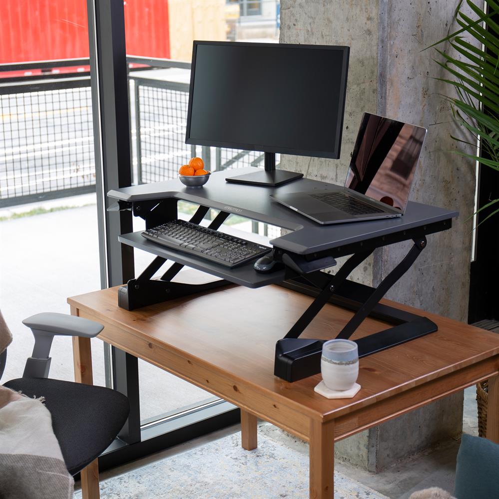 Ergotron WorkFit-T Sit-Stand Desktop Workstation - 33-397-085 - Image 3