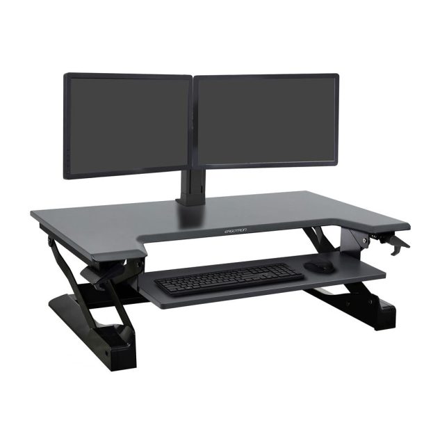Alternative view of Ergotron WorkFit-TL Sit-Stand Desktop Workstation - 33-406-085