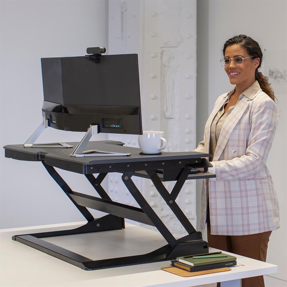 Ergotron WorkFit-TL Sit-Stand Desktop Workstation - 33-406-085 - Image 3