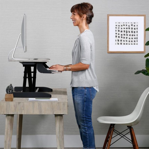 Alternative view of Ergotron WorkFit-Z Mini, Standing Desk Workstation | 33-458-917