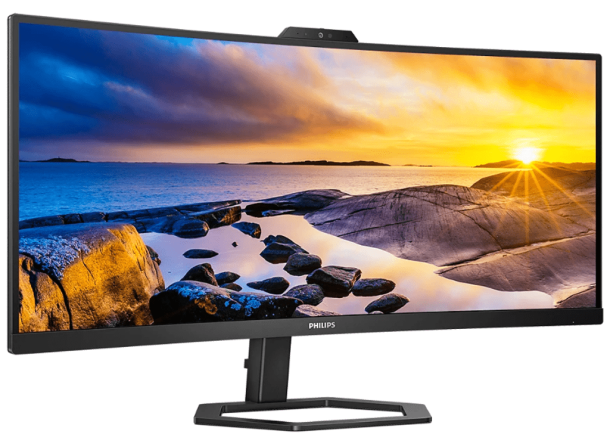 Alternative view of Philips 34E1C5600HE/00 34" 100Hz 4ms WQHD LCD Monitor