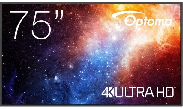 Alternative view of Optoma N-Series / N3751K 75" 4K Ultra HD Professional Digital Signage Display