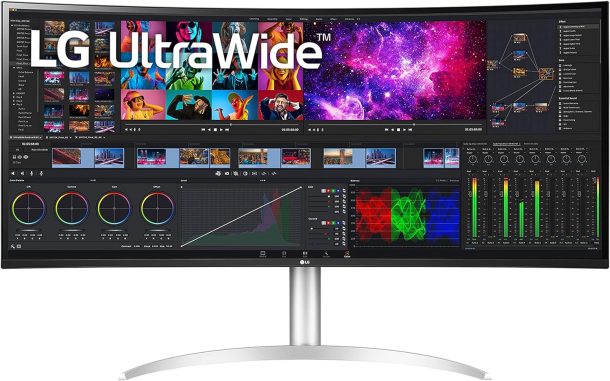 LG 39.7" Curved UltraWideâ„¢ 5K2K Nano IPS Display Monitor | 40WP95CP-W.AEK