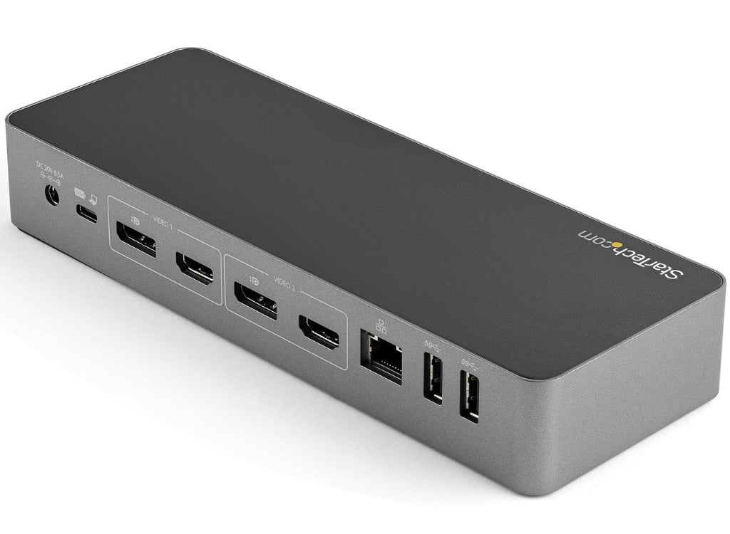 StarTech DK30C2DPEPUE USB-C & USB-A Dual 4K Monitor Docking Station - Image 3