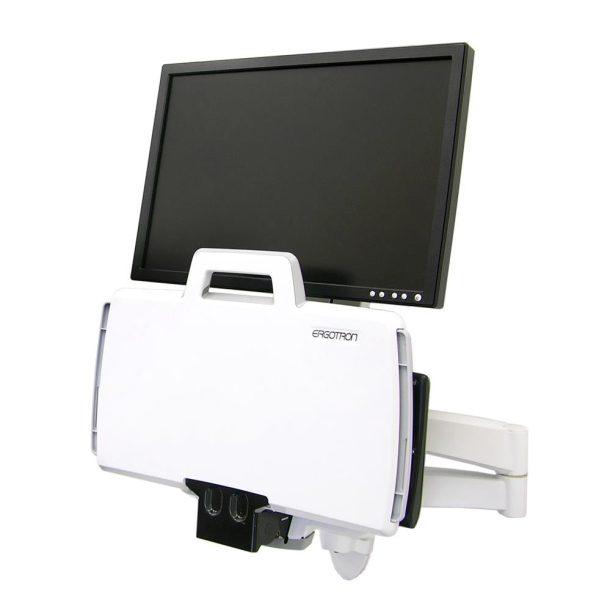 Alternative view of Ergotron 45-230-200 200 Series Combo Arm, Black | Keyboard & Monitor Mount