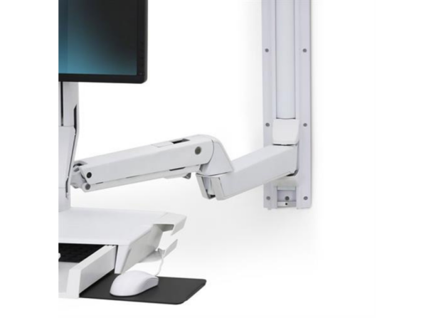 Alternative view of Ergotron SV Sit-Stand Combo Extender (White) | 45-261-216