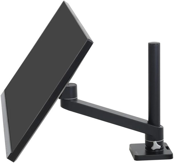 Alternative view of Ergotron 34" NX Desk Monitor Arm - Black - 45-669-224