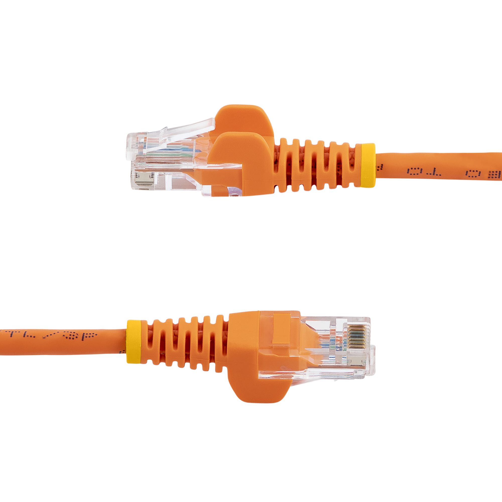 StarTech 1m Orange Cat5e Patch Cable with Snagless RJ45 Connectors - 45PAT1MOR - Image 3