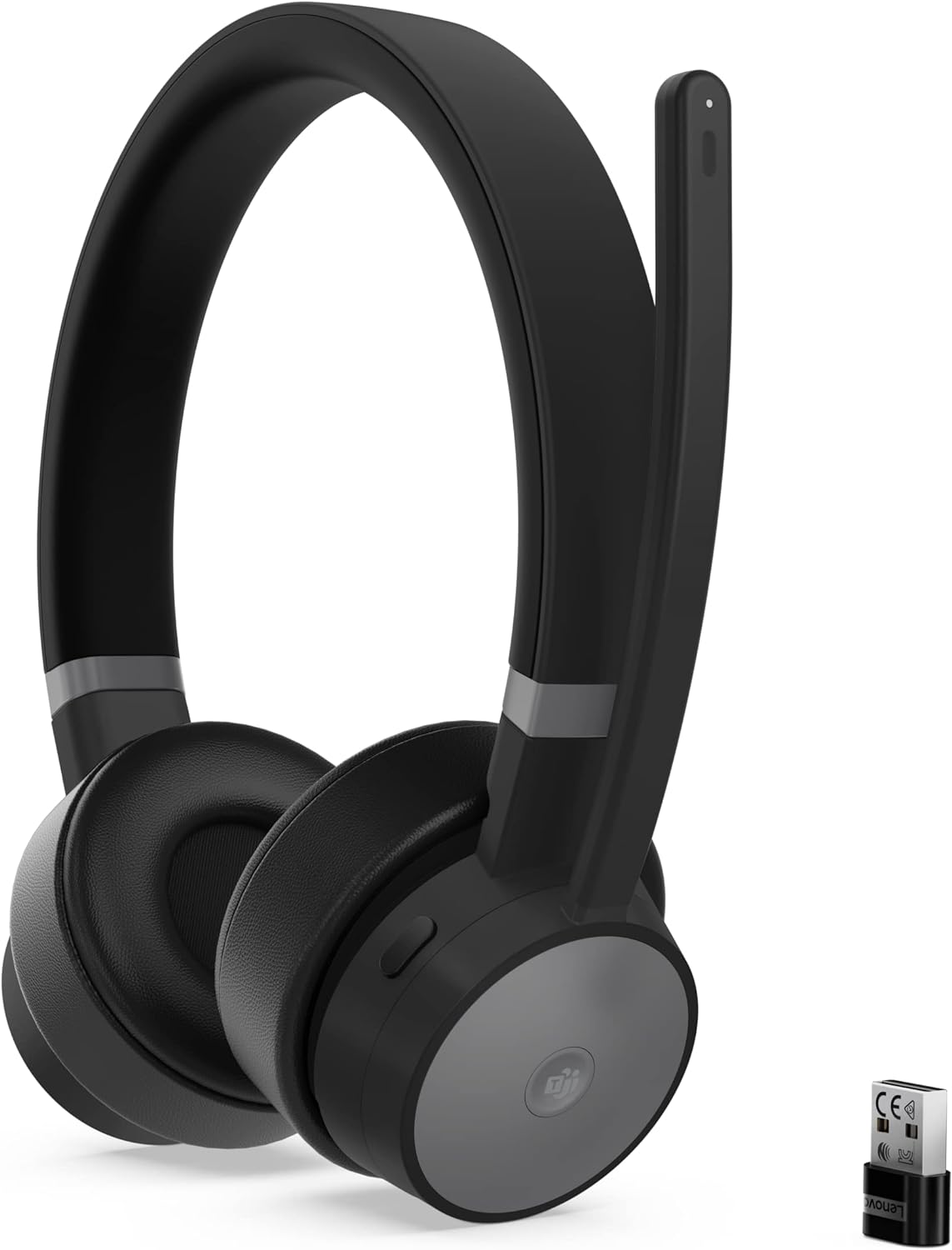 Lenovo Go 4XD1C99221 Wired/Wireless Bluetooth Over-The-Head Stereo Headset - Image 3