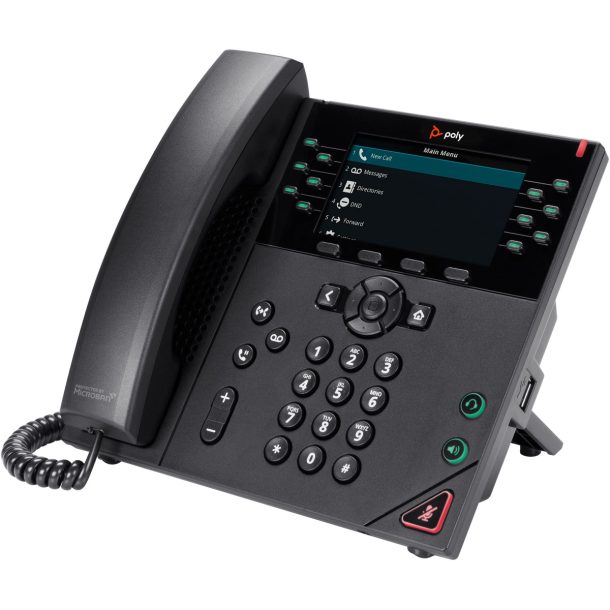 Alternative view of Poly VVX 450 12-Line IP Phone and PoE-enabled | 8B1L7AA#AC3