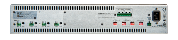 Cloud Electronics CA4250 4 Channel Amplifier 250w Per Output Channel