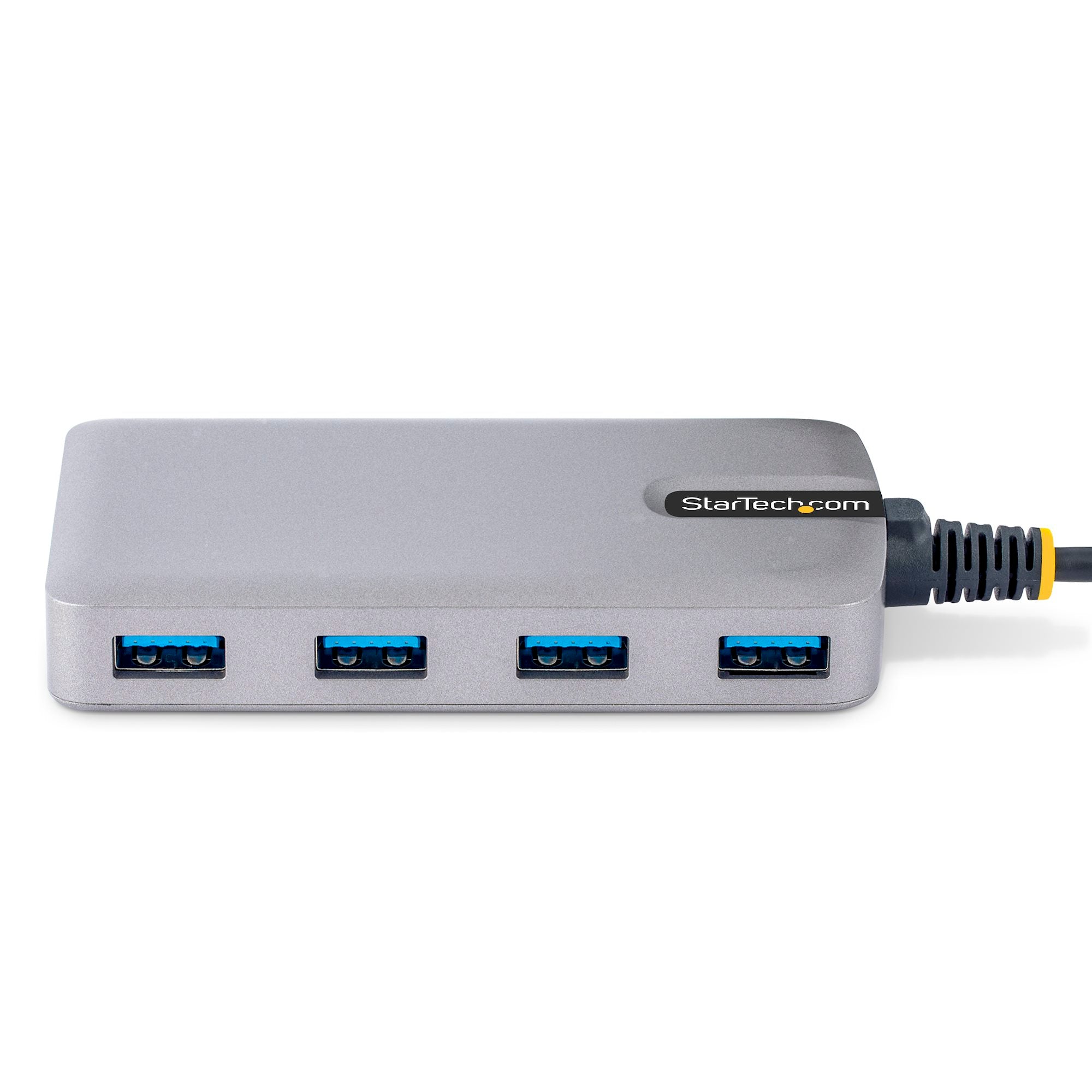 StarTech 5G4AB-USB-C-HUB 4-Port USB-C Hub - 5Gbps - Bus Powered - USB C to 4x USB-A Hub w/ Optional Auxiliary Power Input - Image 3