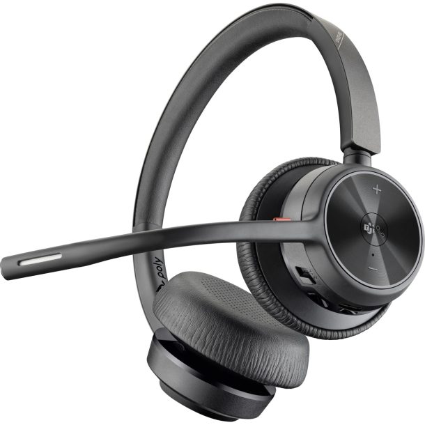 Alternative view of Poly Voyager 4320 Microsoft Teams Certified USB-C Headset + BT700 Dongle | 77Z30AA