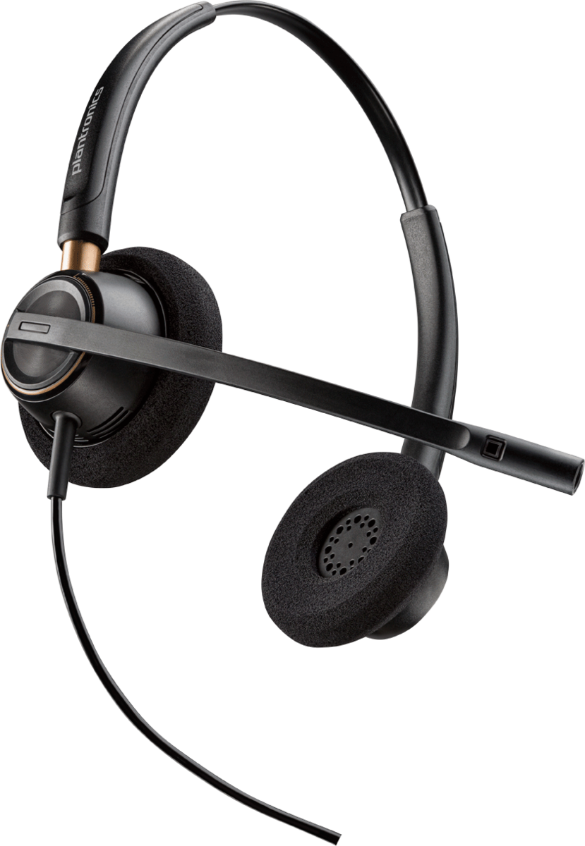 Poly EncorePro 520 Wired Over-the-head Stereo Headset Black | 783P7AA#ABB - Image 3