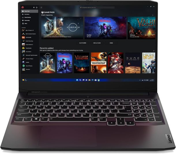 Lenovo IdeaPad Gaming 3 15.6" Full HD AMD Ryzenâ„¢ 5 5500H 16 GB RAM 512 GB SSD NVIDIA GeForce RTX 2050 Windows 11 Home