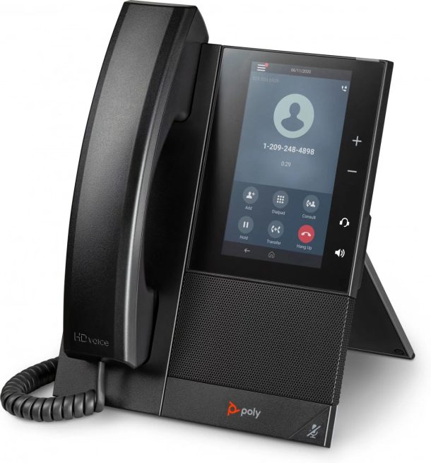 Alternative view of HP Poly CCX 500 Business Media Phone with Open SIP and PoE-enabled | 82Z78AA