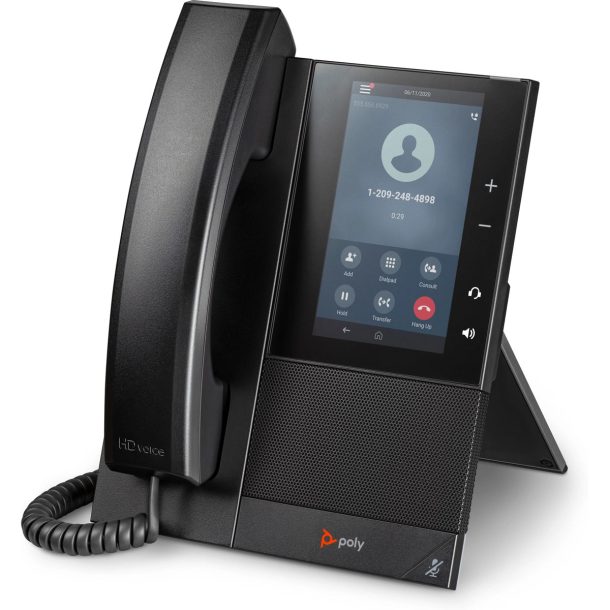 Alternative view of Poly CCX 505 Business Media Phone with Open SIP and PoE-enabled | 82Z82AA