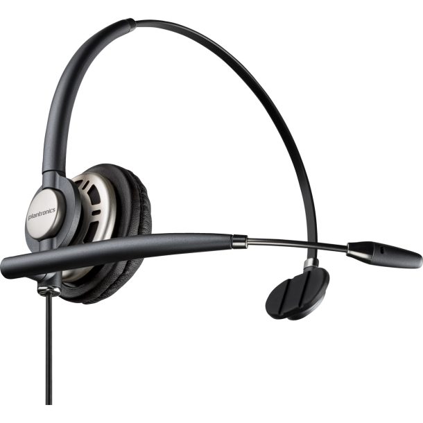 Alternative view of Poly EncorePro HW710 Wired Over-the-head Headset Black | 8R708AA#ABB