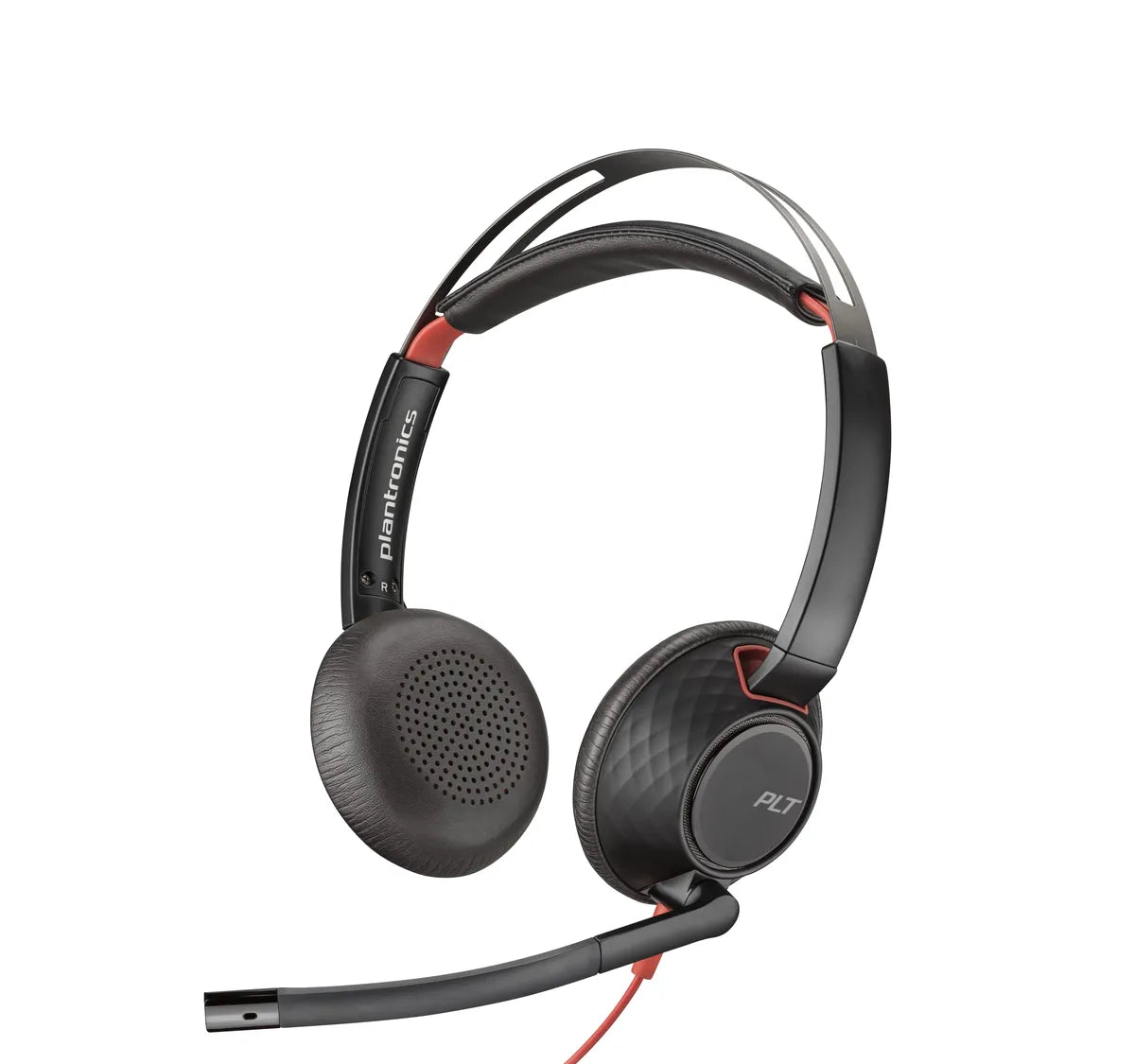 POLY Blackwire 5220 Stereo USB-C Headset + 3.5mm Plug + USB-C/A Adapter - Image 2