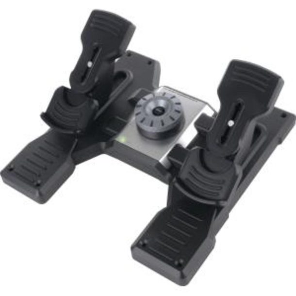 Alternative view of Logitech G Flight Simulator Rudder Pedals | 945-000005