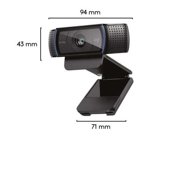 Alternative view of Logitech C920 HD Pro Full HD 1080p Webcam