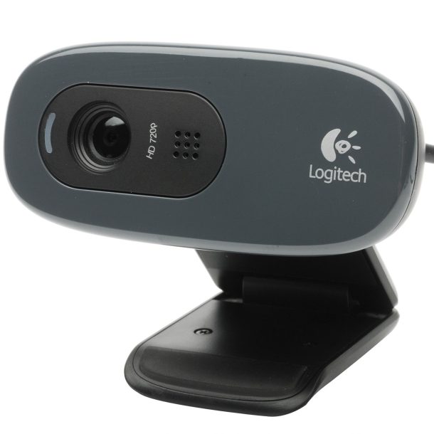 Alternative view of Logitech C270 720p HD 720p/30fps Webcam - 960-001063