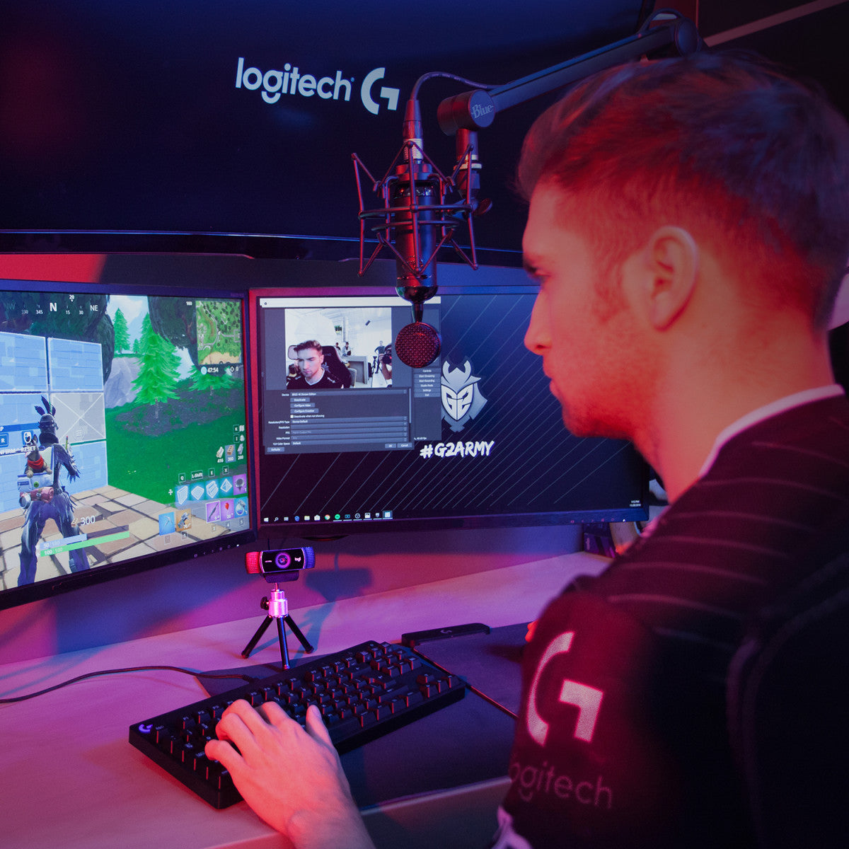 Logitech C922 Pro HD Stream Webcam - Image 6