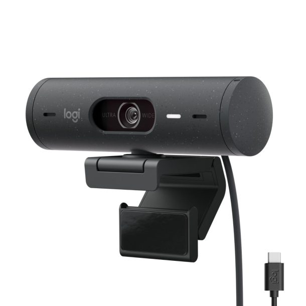 Alternative view of Logitech Brio 505 - Webcam - Colour - 4 MP - 1920 x 1080